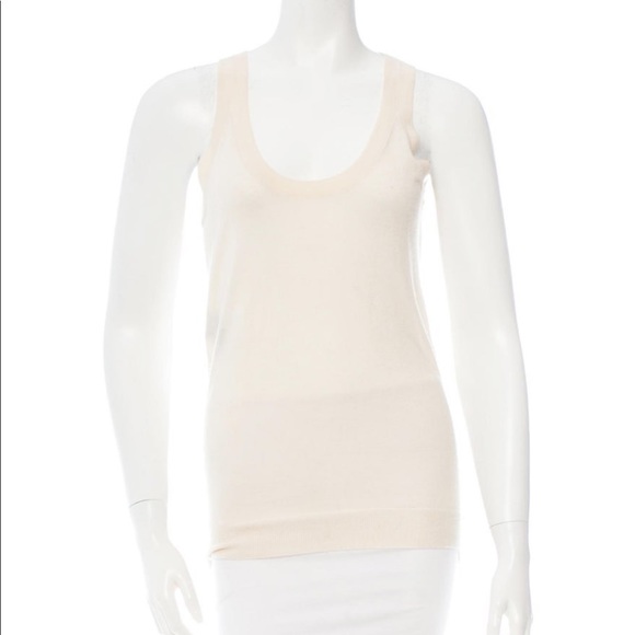 Cashmere Derek Lam cream top size small - Picture 1 of 4